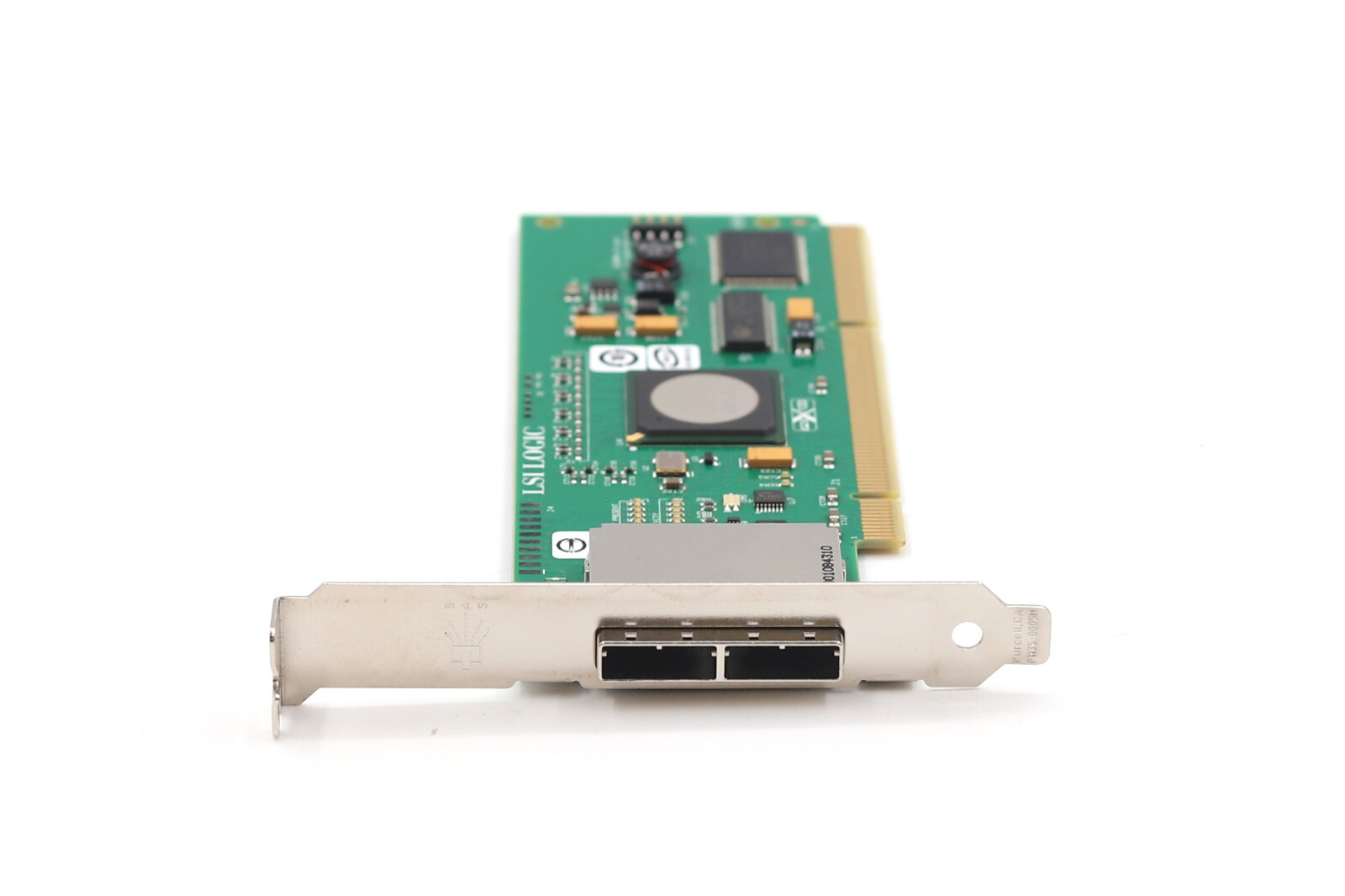 Адаптер LSI Logic SAS3801X Dual-Port 3G PCI-X SAS Host Bus Adapter P/N: L3-00146-02D — фото 2