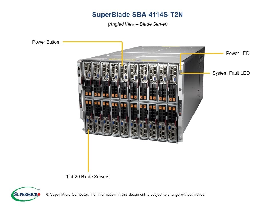 Сервер Supermicro SBA-4114S-T2N Blade — фото 1