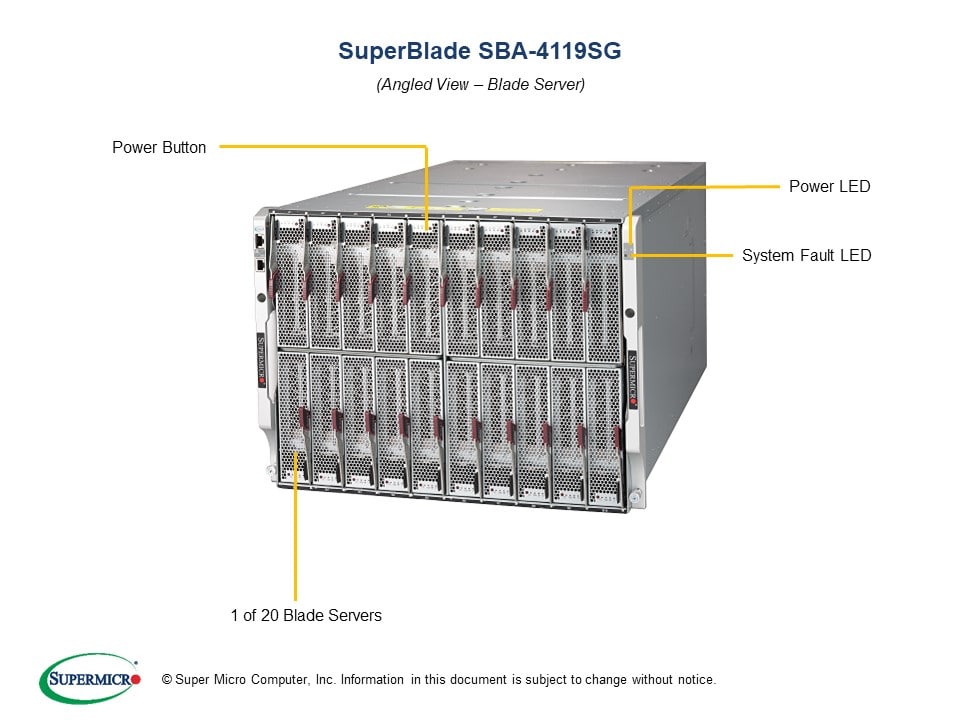 Сервер Supermicro SBA-4119SG Blade — фото 1