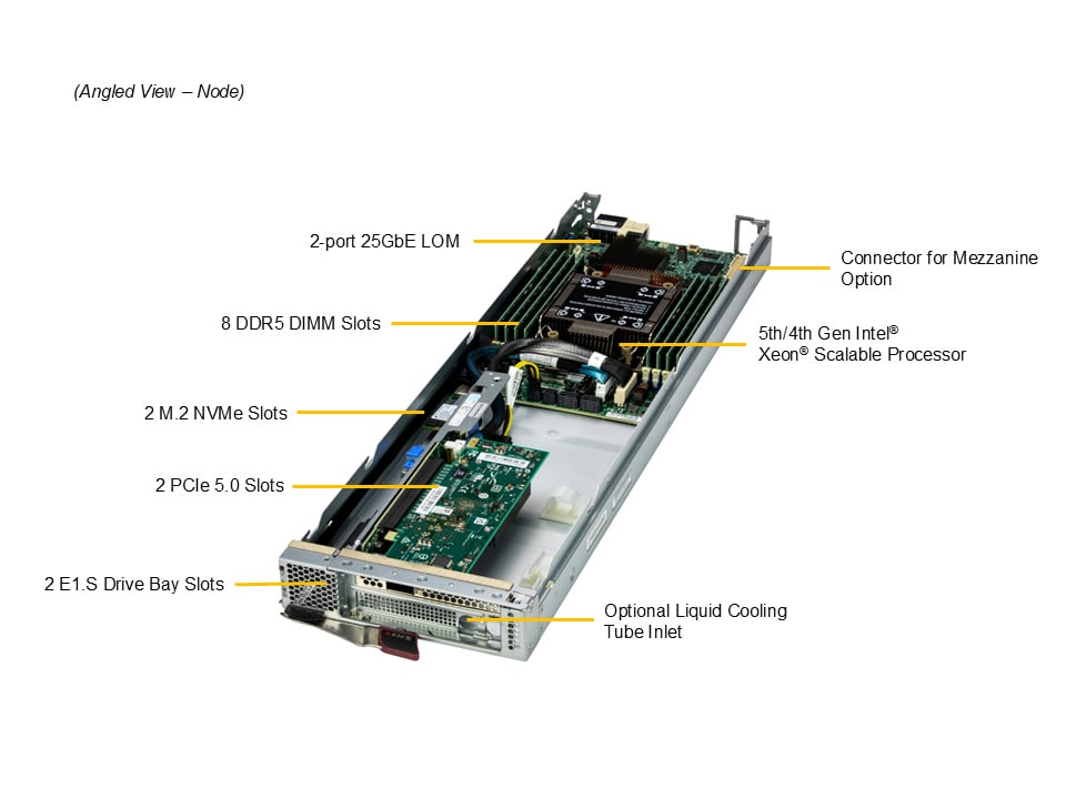 Сервер Supermicro SBI-411E-1G — фото 6