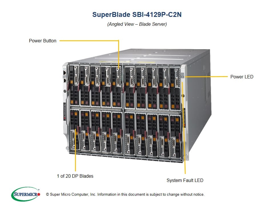 Сервер Supermicro SBI-4129P-C2N Blade — фото 1