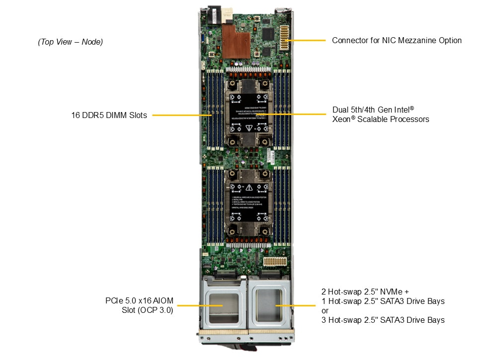 Сервер Supermicro SBI-421E-1T3N — фото 6