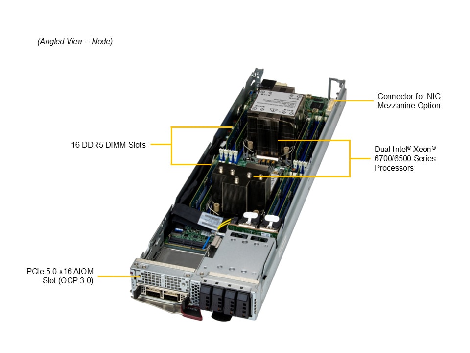 Сервер Supermicro SBI-422B-5NE14 — фото 5