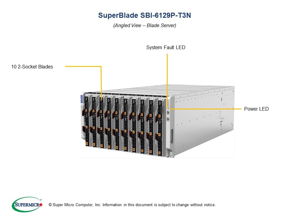 Сервер Supermicro SBI-6129P-T3N Blade — фото 1