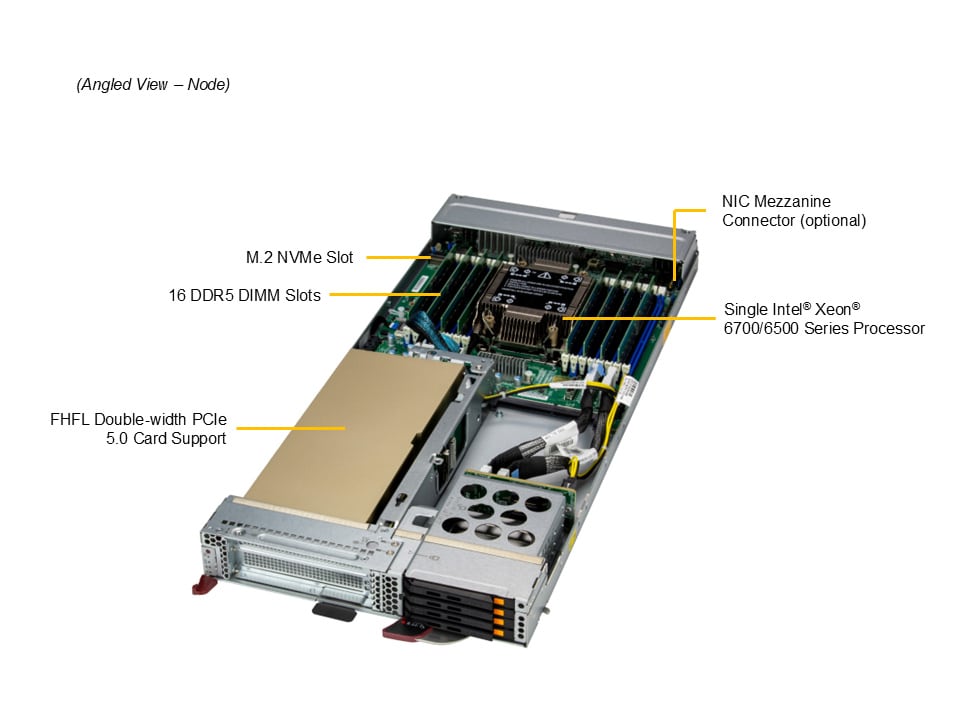 Сервер Supermicro SBI-612B-1NE34 — фото 5