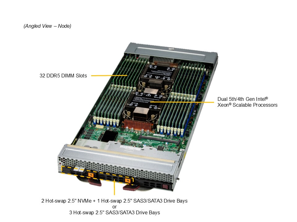 Сервер Supermicro SBI-621E-1C3N — фото 5