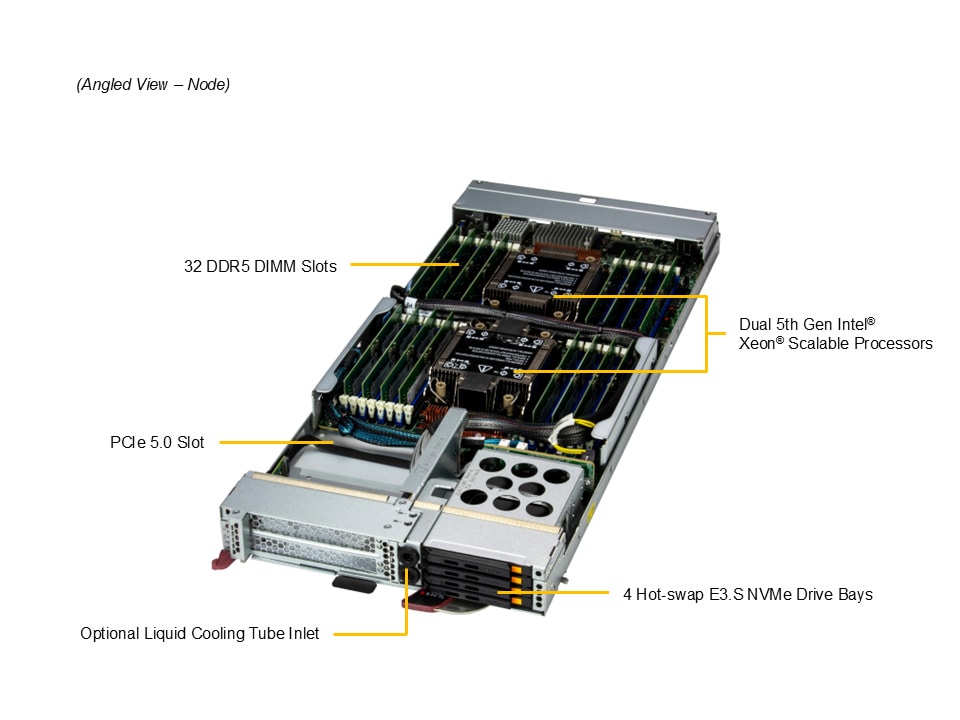 Сервер Supermicro SBI-621E-1NE34 — фото 5