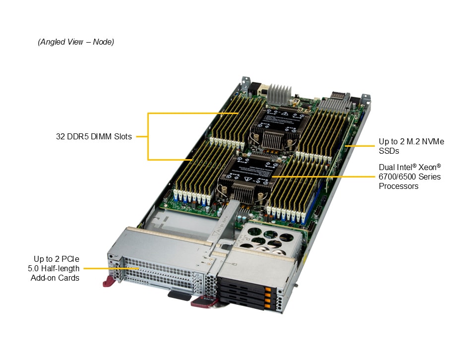Сервер Supermicro SBI-622B-1NE34 — фото 4