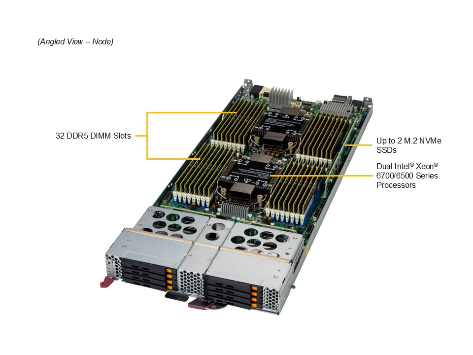 Сервер Supermicro SBI-622B-1NE38 — фото 4
