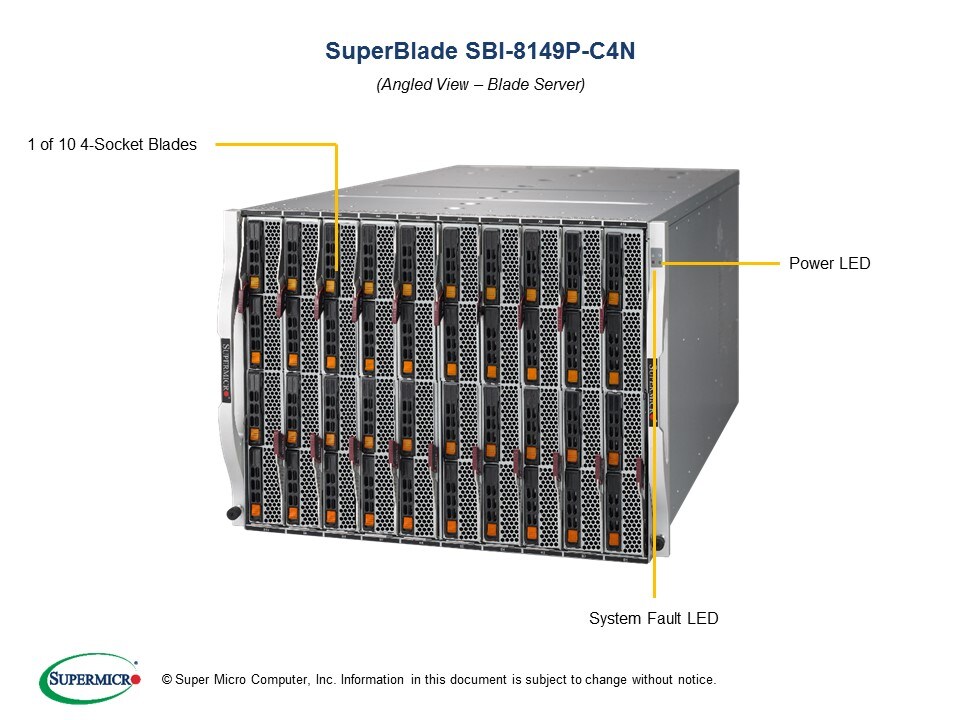 Сервер Supermicro SBI-8149P-C4N Blade — фото 1