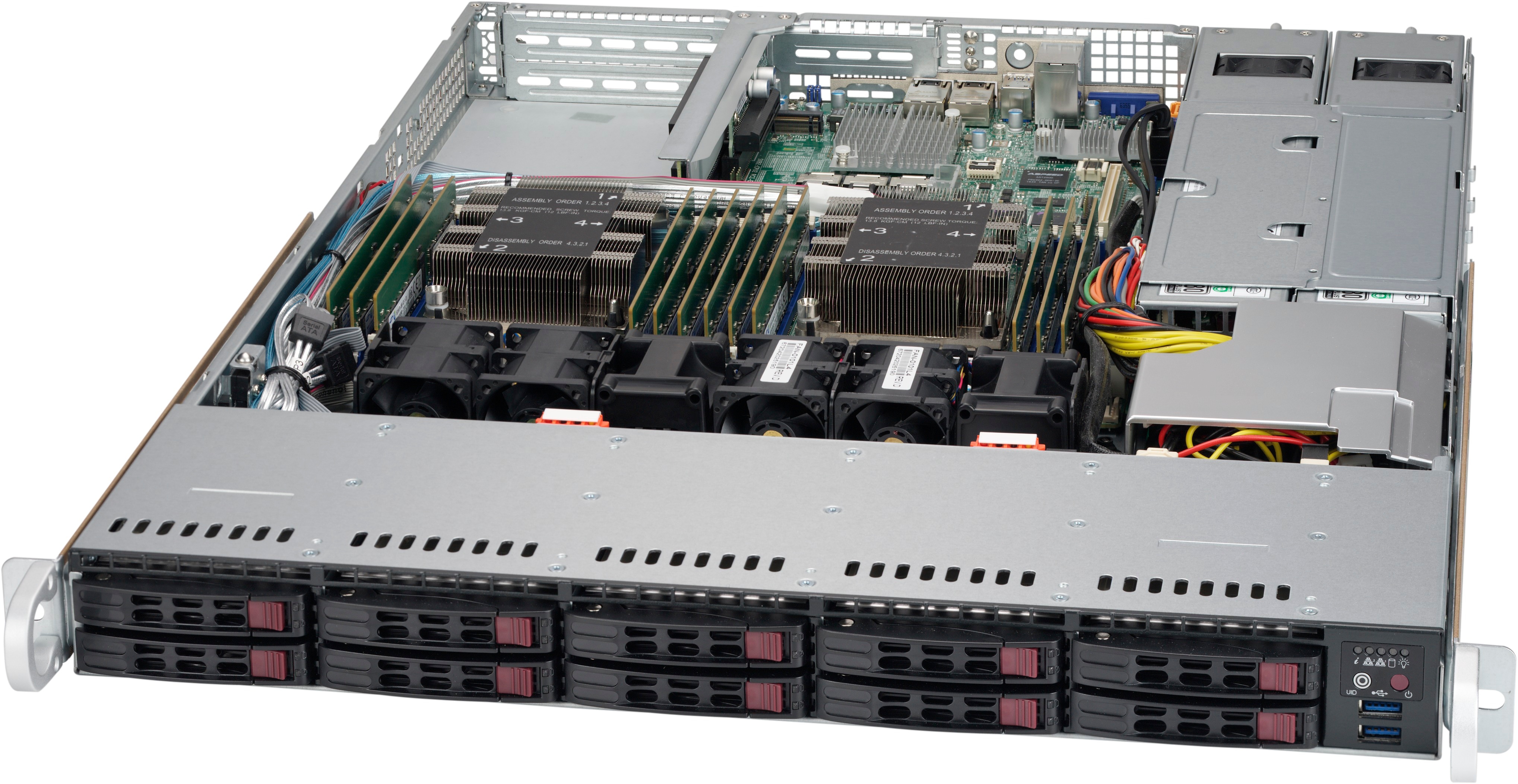 Корпус Supermicro SC116AC2-R706WB2 1U — фото 1