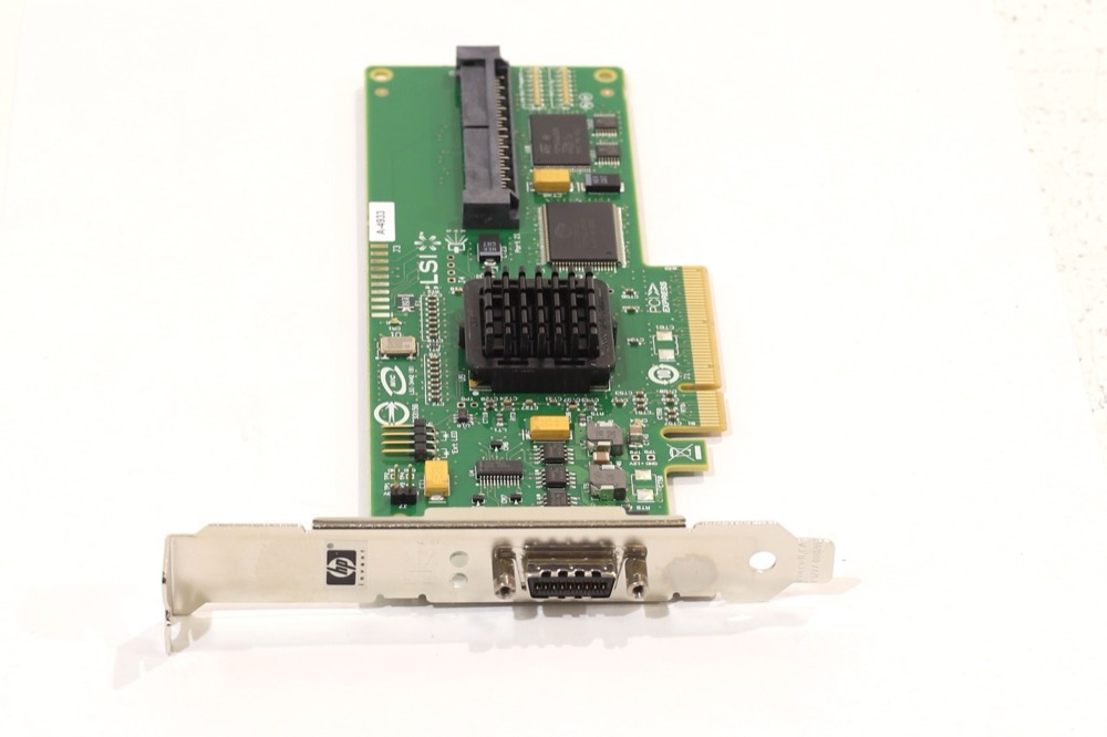 Адаптер HP SC44Ge 8-Port 3Gb/s PCIe x8 SAS RAID Host Bus Adapter P/N: 416155-001 Tested — фото 2