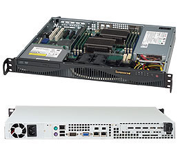 Корпус Supermicro SC512F-350B1 1U — фото 1