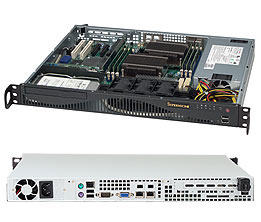 Корпус Supermicro SC512F-600B 1U — фото 1