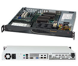 Корпус Supermicro SC512F-600LB 1U — фото 1