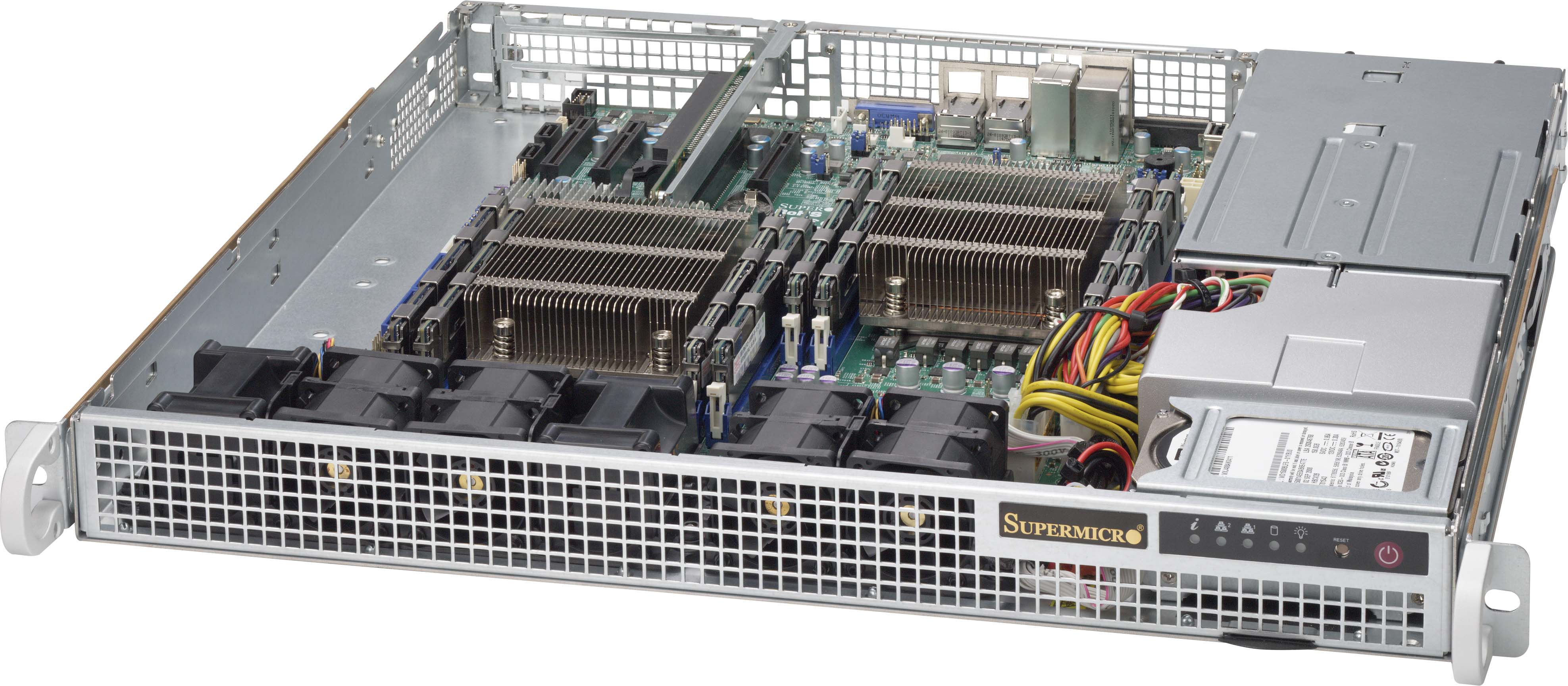 Корпус Supermicro SC514-407C-1P 1U — фото 1