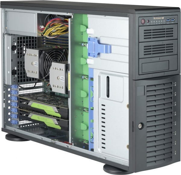 Корпус Supermicro SC743AC-1K26B-SQ 4U — фото 1