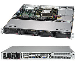 Корпус Supermicro SC813MFTQC-R407CB 1U — фото 1