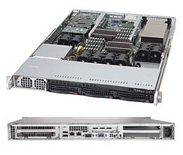 Корпус Supermicro SC818G-1400B 1U — фото 1