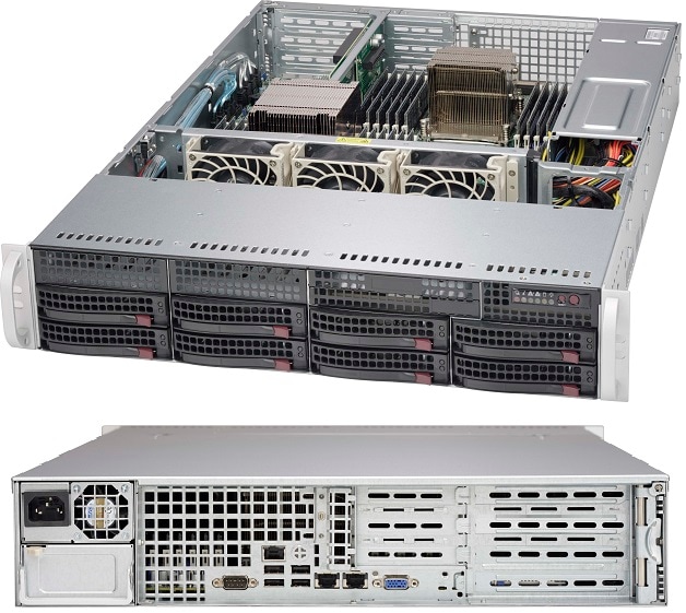 Корпус Supermicro SC825TQ-600WB 2U — фото 1