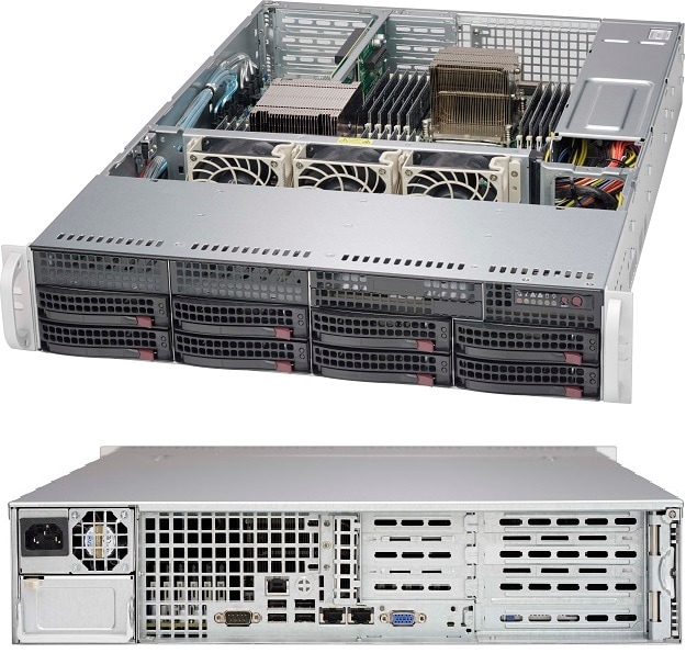 Корпус Supermicro SC825TQC-600WB 2U — фото 1