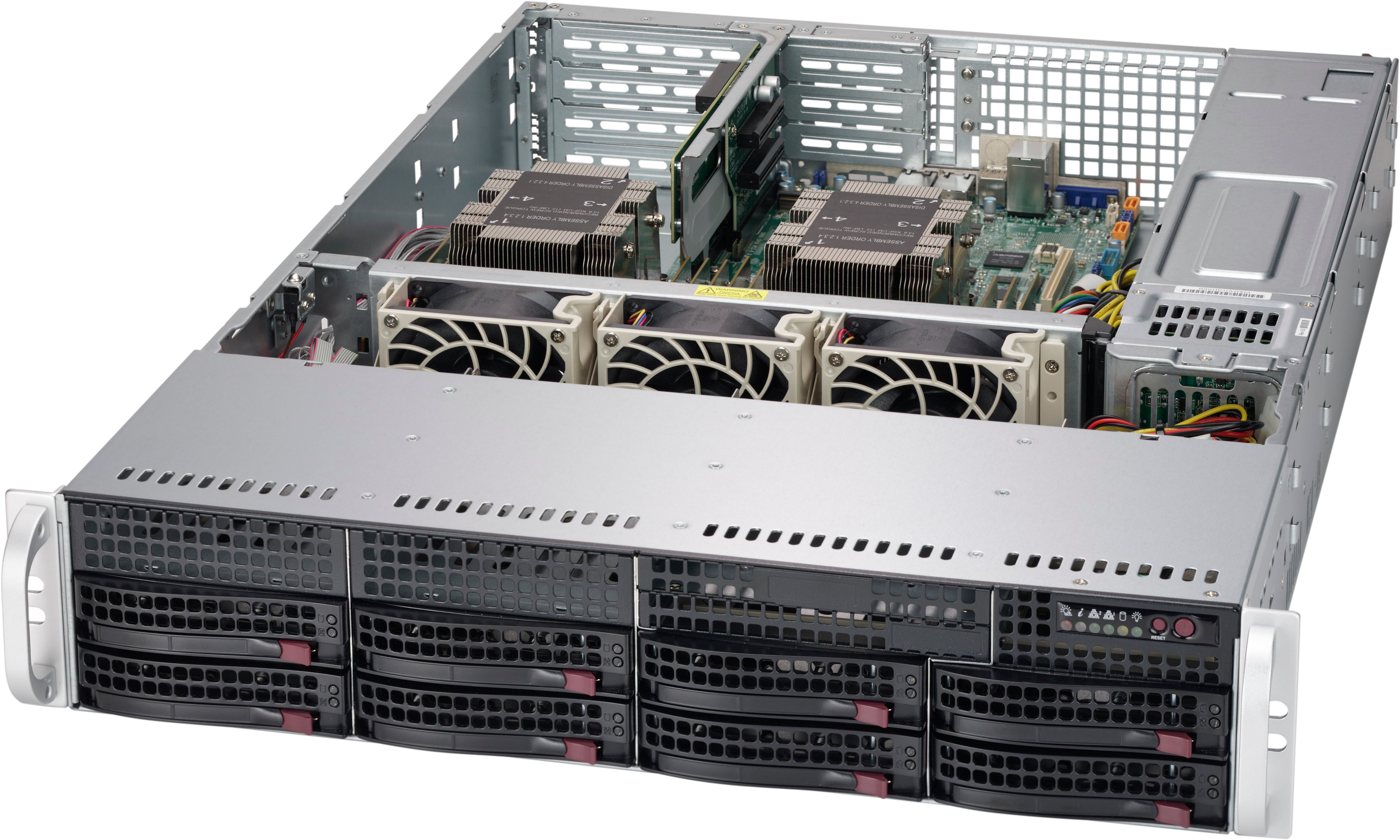 Корпус Supermicro SC825TQC-R1K03WB 2U — фото 1