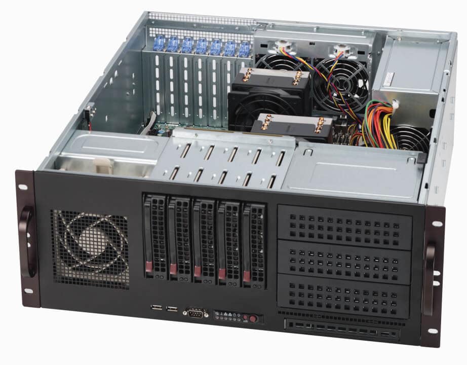 Корпус Supermicro SC842TQC-1K26B 4U — фото 1