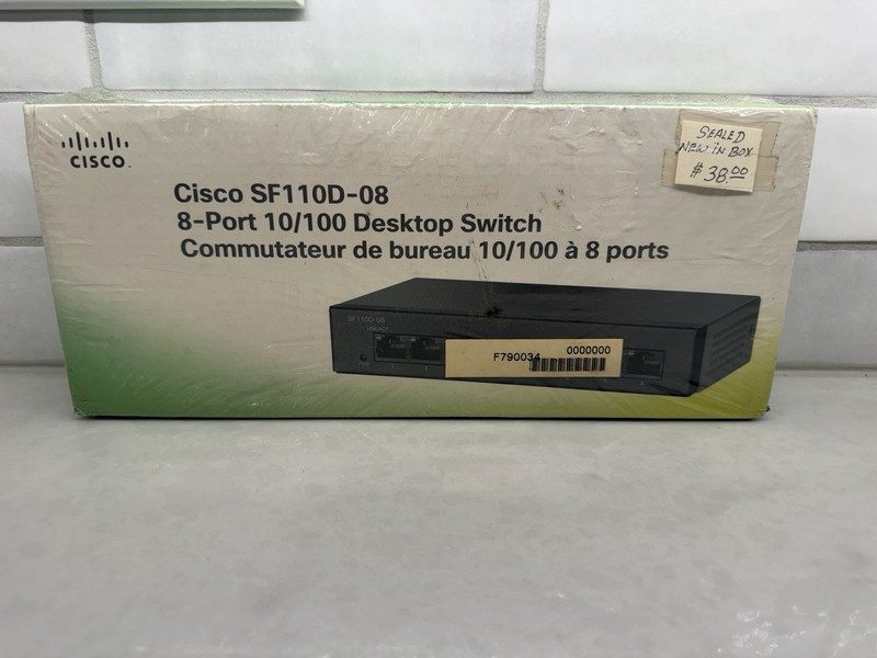 Коммутатор Cisco SF110D-08, 8 портов, настольный — фото 1