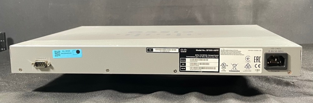 Коммутатор Cisco SF300-48PP-K9 — фото 3