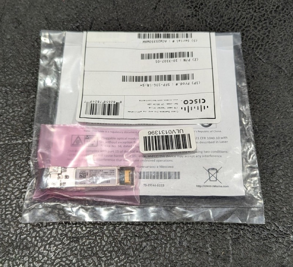 Трансивер Cisco SFP-10G-LR-S — фото 1