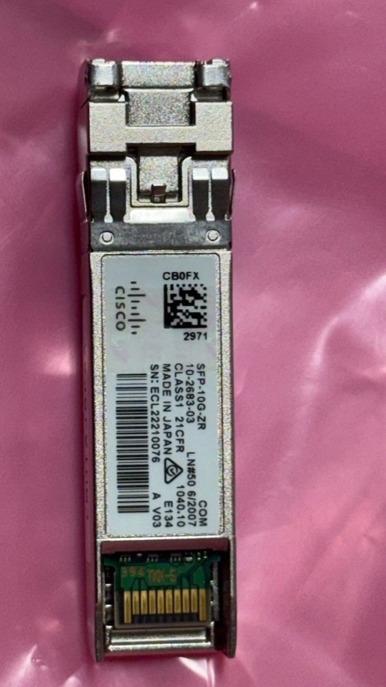 Трансивер Cisco SFP-10G-ZR — фото 2