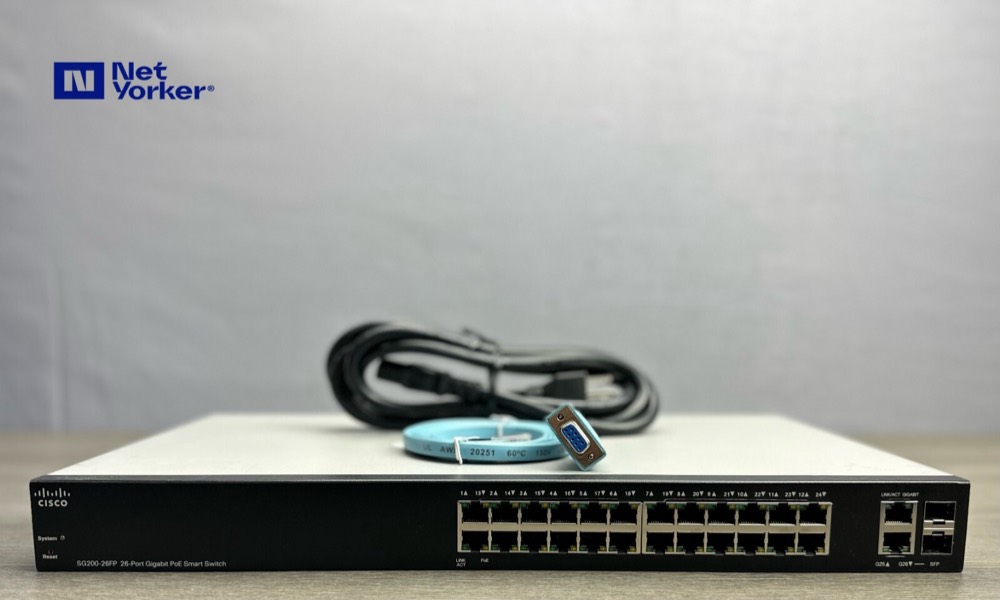 Коммутатор Cisco SG200-26FP — фото 1