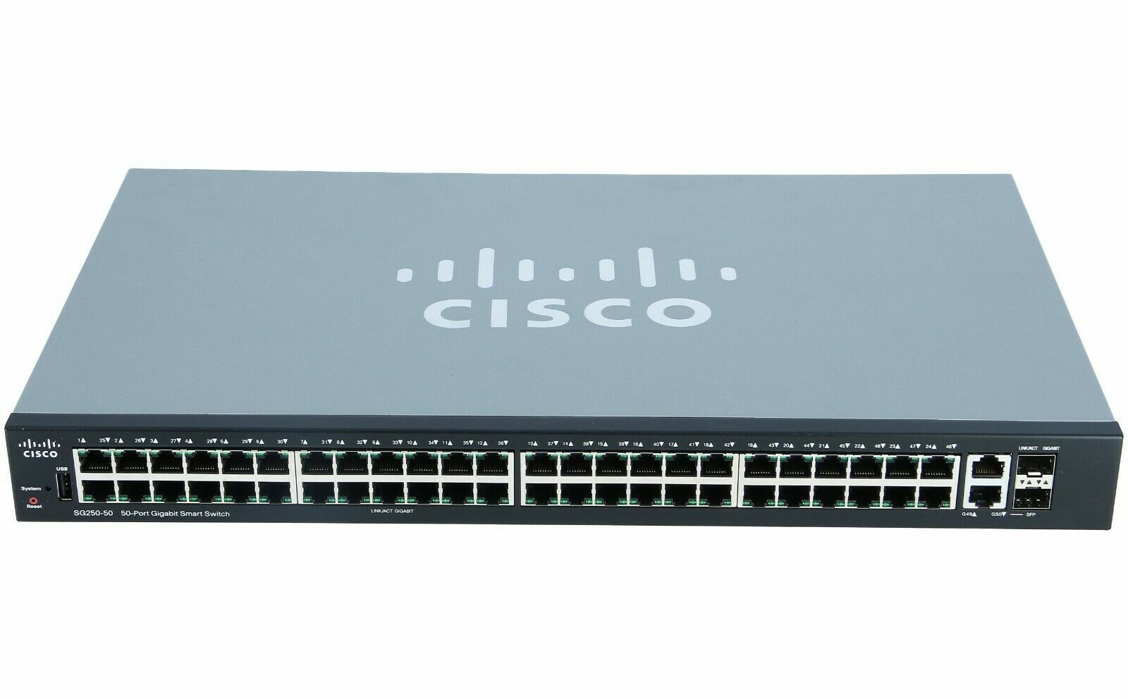Коммутатор Cisco SG250-50-K9 — фото 1