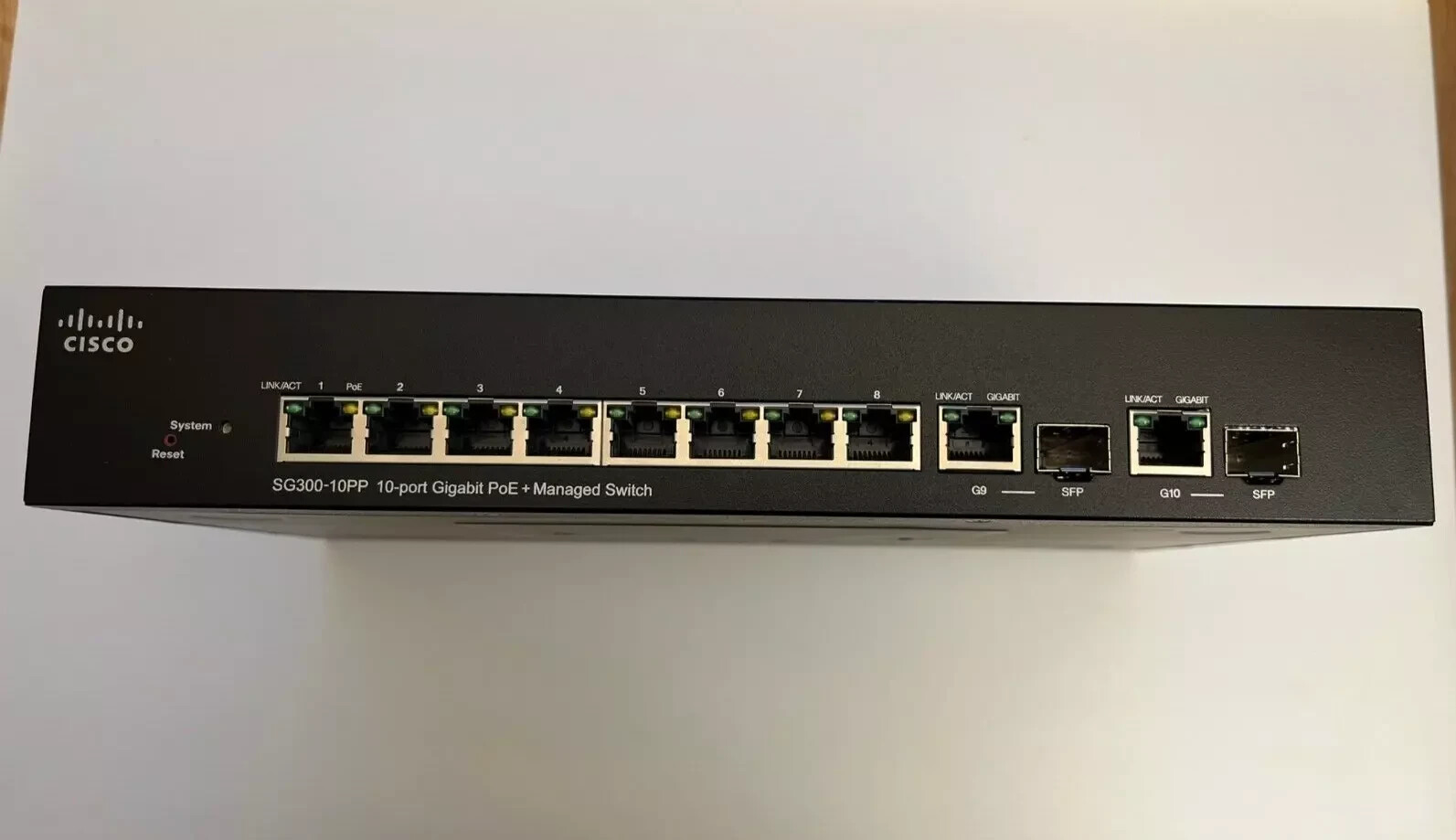 Коммутатор Cisco SG300-10PP — фото 2