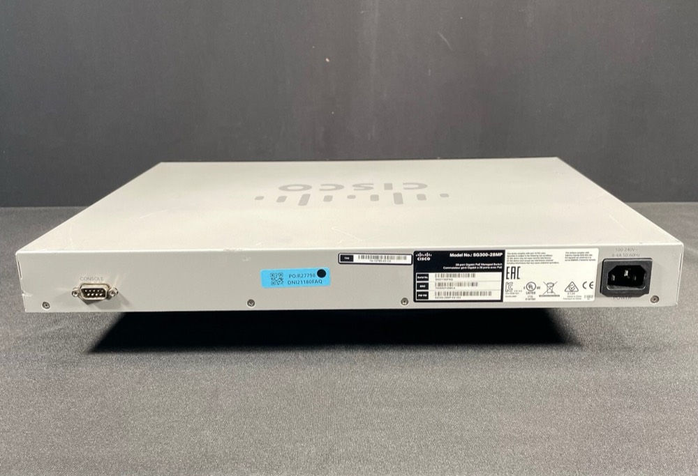 Коммутатор Cisco SG300-28MP-K9 — фото 3