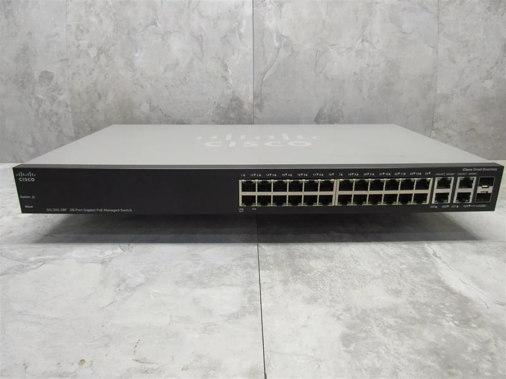 Коммутатор Cisco SG300-28P-K9 — фото 1