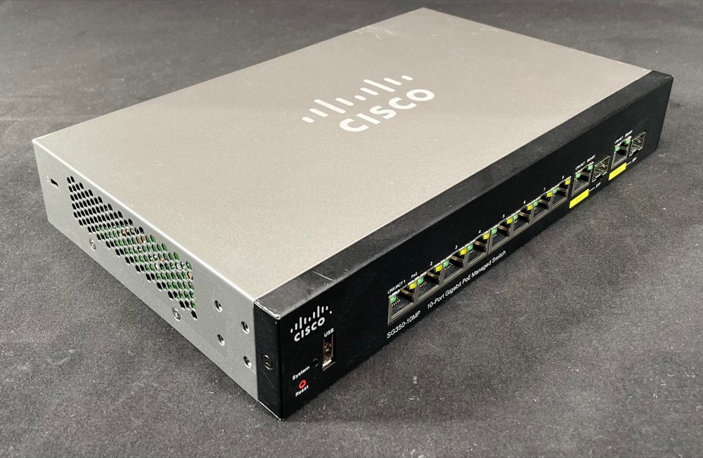 Коммутатор Cisco SG350-10MP — фото 1
