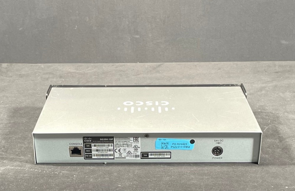 Коммутатор Cisco SG350-10P-K9 — фото 3