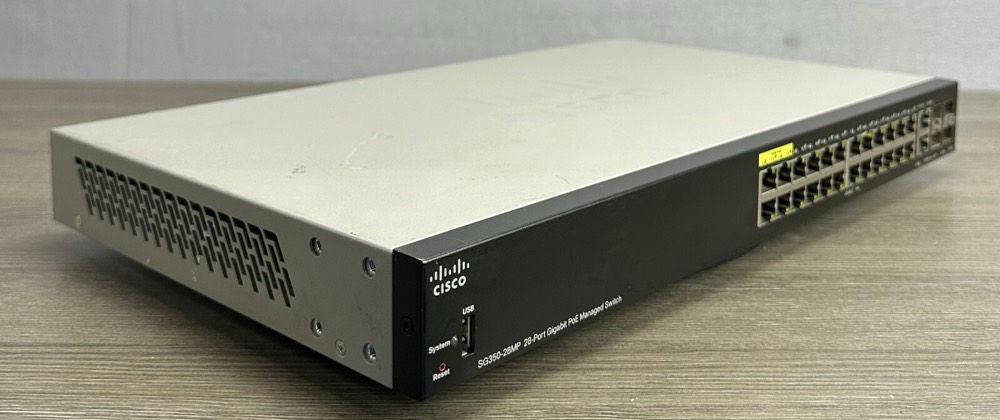 Коммутатор Cisco SG350-28MP-K9 — фото 3