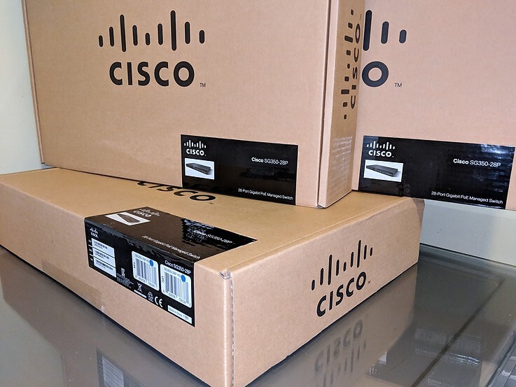 Коммутатор Cisco SG350-28P-K9 — фото 1