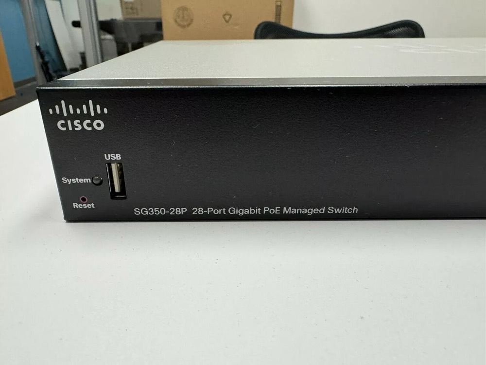Коммутатор Cisco SG350-28P — фото 2
