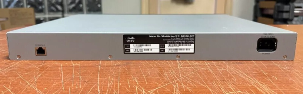 Коммутатор Cisco SG350-52P-K9 — фото 2