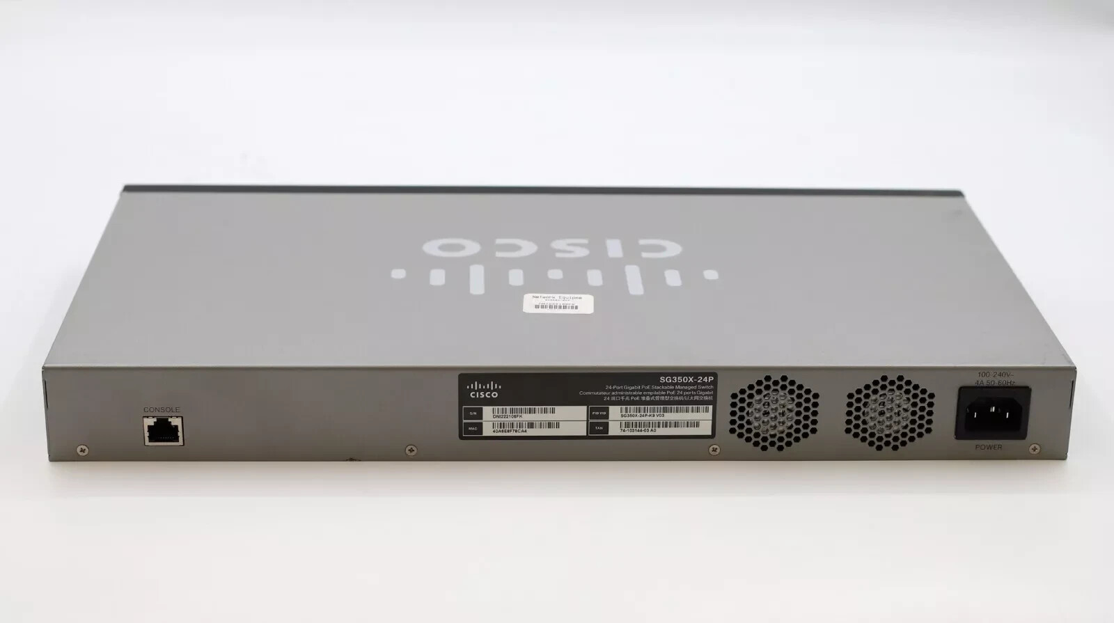 PoE-коммутатор Cisco SG350X-24P-K9 24 порта — фото 2