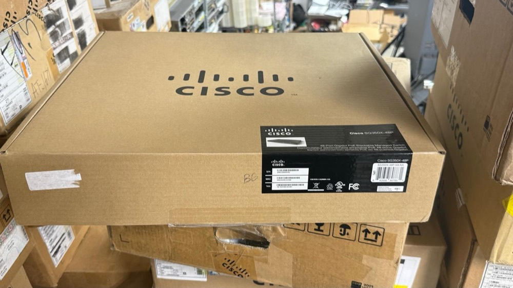 Коммутатор Cisco SG350X-48P-K9 — фото 2