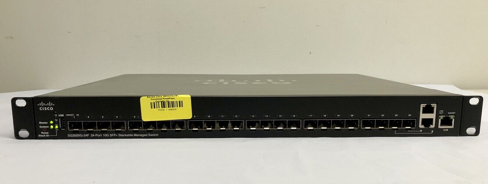 Коммутатор Cisco SG350XG-24F-K9 — фото 2