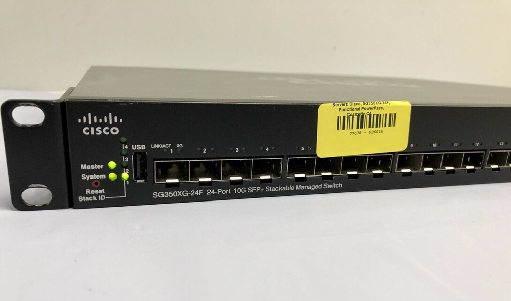 Коммутатор Cisco SG350XG-24F-K9 — фото 3