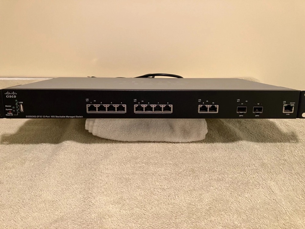 Коммутатор Cisco SG350XG-2F10-K9 — фото 1