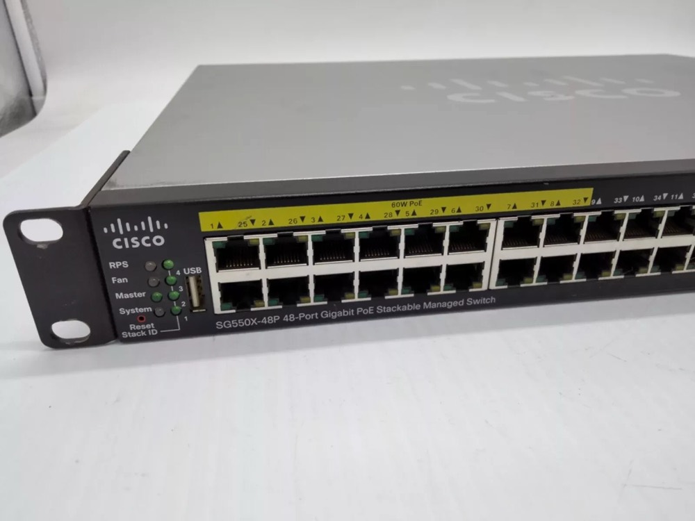 Коммутатор Cisco SG550X-48P-K9 — фото 2