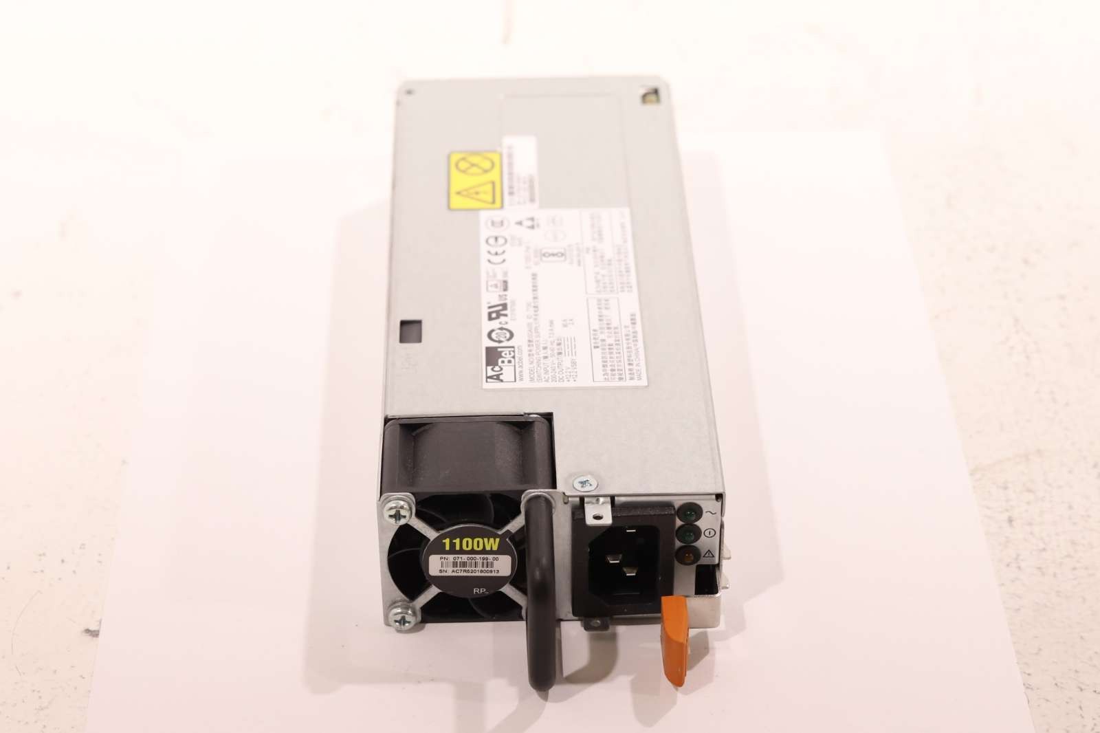 Блок питания AcBel SGA005 1100W Switching Power Supply P/N: 071-000-199-00 Tested Working — фото 2
