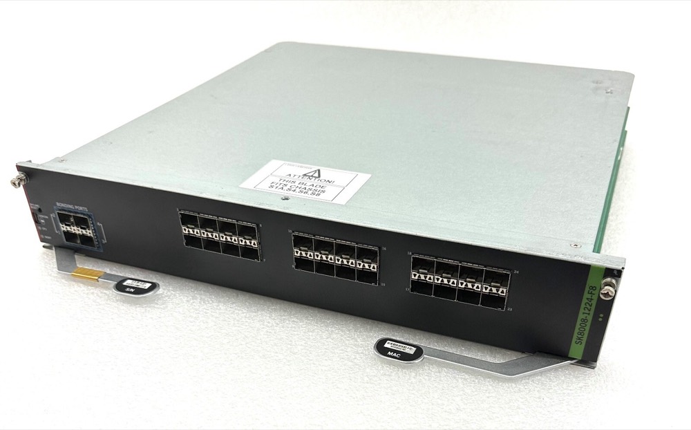 Модуль фабрики SK8008-1224-F8 Enterasys S180 24 PORT Class I/O-Fabric Module CHASSIS S1A,S4,S6 — фото 1